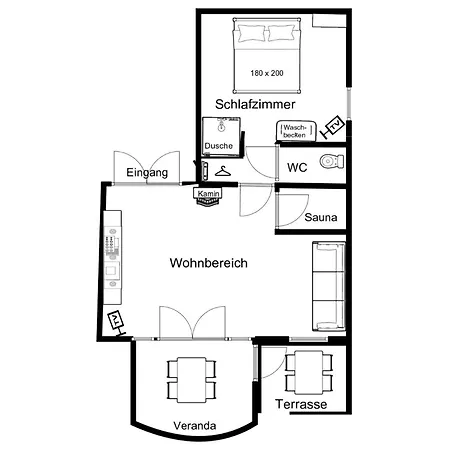 Haus Urvasi Apartamento *
